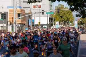 san jose half marathon startline