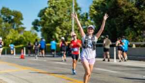 San Jose Half Marathaon Solo Runner
