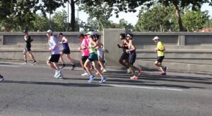 Students at San Jose Half Marathon